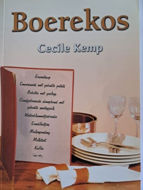 Boerekos – Cecile Kemp secondhand book