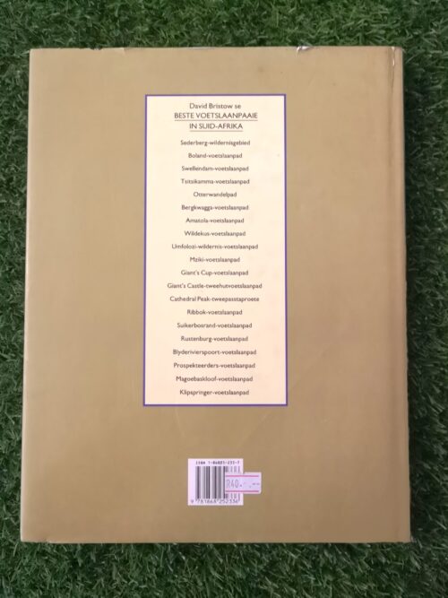 Beste Voetslaanpaaie In Suid-Afrika – David Bristow secondhand book