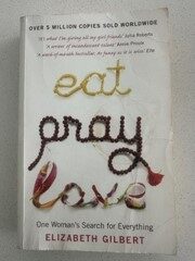 Eat Pray Love – Elizabeth Gilbert secondhand book