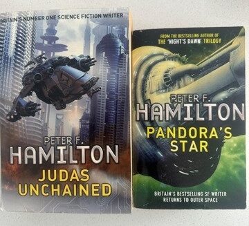 Pandora’s Star | Judas Unchained – Peter F. Hamilton secondhand book