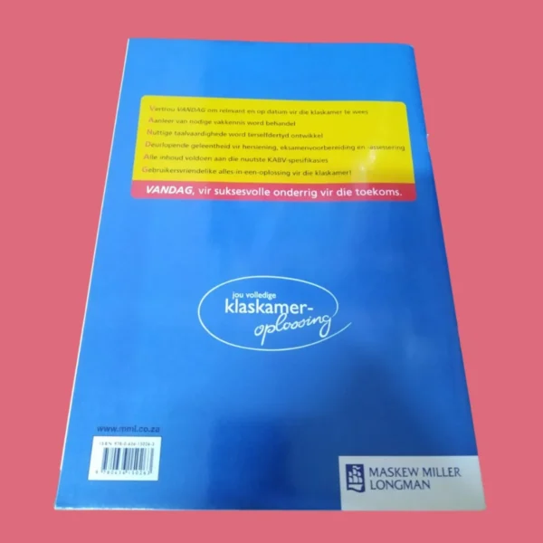ff223b Vandag Ekonomiese En Bestuurswetenskappe Werkvelboek Graad 9 secondhand book
