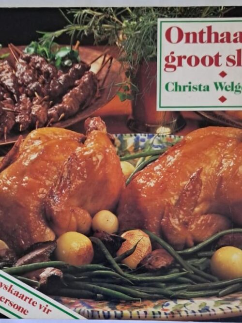 Onthaal Op Groot Skaal – Christa Welgemoed secondhand book