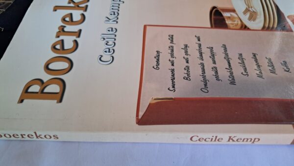 rugkant-boerekos-cecile-kemp Boerekos – Cecile Kemp secondhand book